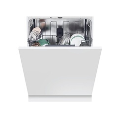 - Lave-vaisselle 2, CS4C4LOW, GRIS, L:59.7cm, H:81.8cm, P:55.5cm, Classe énergétique : C