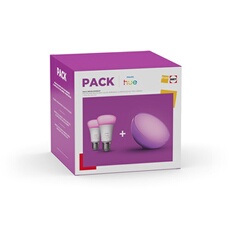 Pack Réequipement Philips Hue Ambiance blanc et couleur et Philips Hue Go