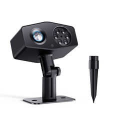 Projecteurs d'extérieur 12 V Noir