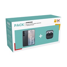Galaxy S26 FE 6,7'' 5G Double Nano SIM 128 Go Graphite + Ecouteurs Buds3 FE Noir