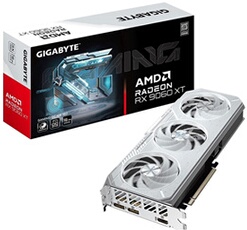 AMD Radeon RX 9060 XT 16G Gaming OC ICE Blanc