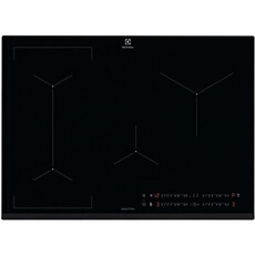 EIV734 - Table de cuisson à induction - 4 plaques de cuisson - Niche - largeur : 68 cm - profondeur : 49 cm - avec avant biseauté - noir