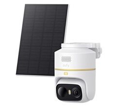 Eufy extérieure C37 avec panneau solaire - vue 1