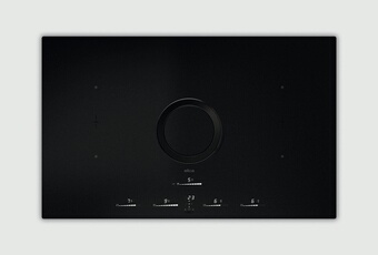 Plaque de cuisson avec hotte intégrée Elica NIKOLATESLA SWITCH GLOW RAW BR/A/83 (PRF0200583) NOIR MAT