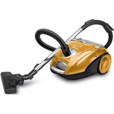 Aspirateur traîneau Sencor SVC 900-EUE3 jaune, 700 W, filtration HEPA H13, capacité 3 L, système 2 en 1 avec sac ou sans sac