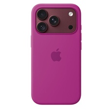 en silicone avec MagSafe Magenta pour iPhone 18 Pro
