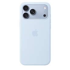 en silicone avec MagSafe Bleu lumineux pour iPhone 18 Pro Max