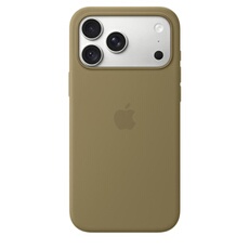 en silicone avec MagSafe Olive pour iPhone 18 Pro Max