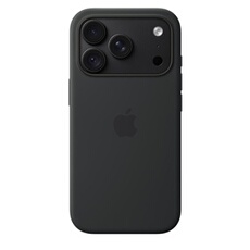en silicone avec MagSafe Noir pour iPhone 18 Pro