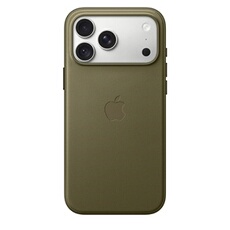 Tissage technique avec MagSafe Olive pour iPhone 18 Pro Max