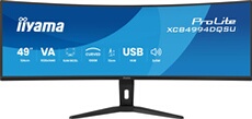 49'' dalle VA incurve 5120x1440a120Hz 2ms 400cd/m² 3000:1 Haut-parleurs 2xDisplayPort 2xHDMI 4xUSB HUB (2x 3.2 + 2xC (7.5W)) 13cm pied reglable en hauteur i-Style Colour