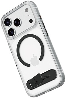 Coque renforcée magnétique TigerCase Airshock Stand MagSafe 4M pour iPhone 18 Pro17 Pro - vue 2