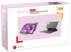 Idea Tab Plus ZAG7 12 1” 128 Go Gris Luna + Stylet Tab + Coque de protection avec Clavier Folio Lenovo maqnétique détachable