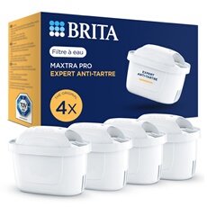 PACK 4 FILTRES A EAU MAXTRA PRO- EXPERT ANTI-TARTRE