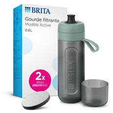 Brita Gourde filtrante ACTIVE vert fonce 2 mois 1052249