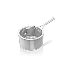 Ninja Casserole EverClad 18 cm inox 3 couches avec couvercle verre induction