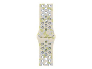 Nike - Bracelet pour montre intelligente - 42mm - taille P/M - calme de craie