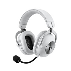 gaming circum-aural sans fil et filaire Pro X3 Lightspeed Blanc pour PC PS4 et PS5