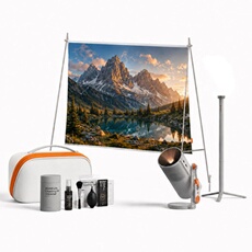 Pack grand écran MoGo 4 + Pied avec batterie + Ecran + Sacoche + Kit de nettoyage - vue 2