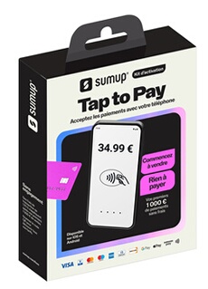Terminal de paiement Sumup Tap to Pay