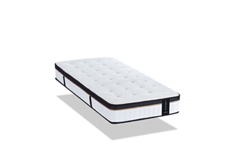 Matelas Maison Aubertin Matelas emeraude mousse acceuil mmoire de forme moelleux - 24 cm - 90 x 190 cm