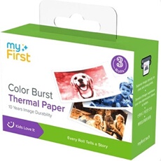 MYFIRST PAPIER THERMIQUE COLOUR BURST POUR INSTA 20 INSTA2 ET WII - vue 2