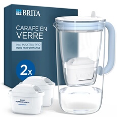 Carafe Filtrante En Verre Brita 2 Cartouches Maxtra Pro All in 1 Incluses - vue 2