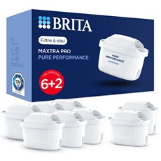 Pack de 6 filtres à eau + 2 gratuits MAXTRA PRO All-in-1 1055363