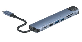 Hub USB 7 en 1 Accsup - vue 3
