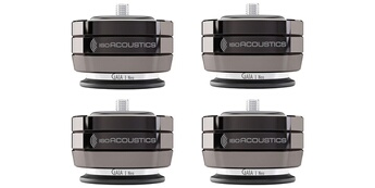 Supports pour enceintes Iso Acoustics GAIA I Neo Chrome vendus par 4 pieces - vue 2