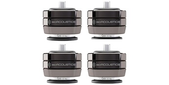 Supports pour enceintes Iso Acoustics GAIA III Neo Chrome vendus par 4 pieces - vue 2