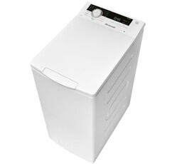 - Lave-linge Ouverture par le haut 3, BT36028-01, BLANC, L:40cm, H:87.5cm, P:61cm, Classe énergétique : C