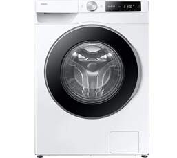 - Lave-linge Ouverture frontale 3, WW90DG6U25LEU3, BLANC, L:60cm, H:85cm, P:60cm, Classe énergétique : A