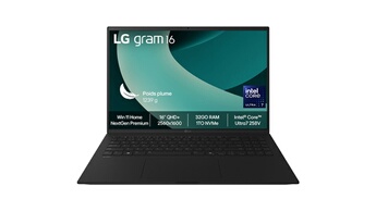 Gram 16 16Z90TL G.AU88FN 16 QHD+ Intel Core Ultra 7 RAM SSD - vue 10
