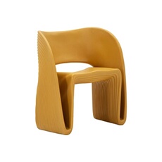 GENERIQUE - Chaise de Jardin - 76cm - Moutarde