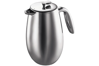 Cafetière à piston thermique en double paroi / Contenance 1L - 8 tasses / Ni filtre en papier, ni capsule / Maintien au chaud