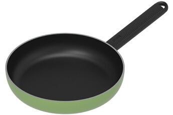 Guzzini - POELE 28 CM VERT - MANCHE FIXE