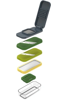 Prep Compact 4 en 1 Set pour hacher raper et trancher