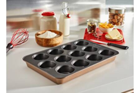 Tefal Airbake Plaque à Pâtisserie, Revêtement antiadhésif, Acier