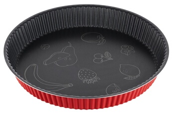 Moule à tarte Chandeleur 27 cm J5798302 Rouge