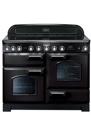 Piano De Cuisson Falcon CLASSIC DELUXE 110CM INDUCTION NOIR / LAITON ...