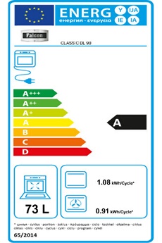 Cuisinière FALCON Classic deluxe 90 Induction Chromé CDL90EIBLC EU - vue 2