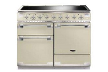 Cuisinière induction 110 cm / Four chaleur tournante - Four multifonction / 5 foyers inductions / Grill avec plateau coulissant