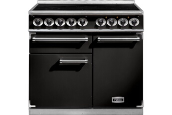 Largeur 99cm - Table induction / 5 foyers induction allant jusqu'à 3700W en booster / Fours gauche 80 litres - Four droit 67 litres / 1 gril séparé