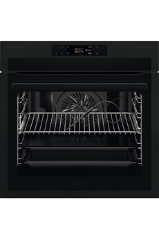 Encastrable - Four Multifonction - Chaleur tournante pulsée / Grande capacité 71 L - 16 modes de cuisson / Nettoyage pyrolyse - 160 recettes préprogrammées / Cuisson assistée - My AEG Kitchen- Ecran tactile