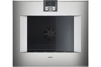 Encastrable - Four chaleur tournante - Charnière à gauche / Nettoyage pyrolyse - Porte froide 4 vitres / 17 modes de cuisson - Cuisson sur pierre à pain et à pizza / Grande capacité 110 litres