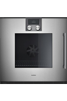 Encastrable - Four multifonctions - Chaleur tournante / 9 modes de cuisson - Porte froide / Très grande capacité 76 litres - Ouverture latérale 110° / Fonction cuisson sur pierre à pain et à pizzas (accessoire en option)