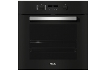 Grande cavité 76 litres, 5 niveaux d'introduction / Chaleur pulsée avec résistance annulaire / Enceinte de cuisson avec revêtement PerfectClean - Nettoyage Pyrolyse / 8 modes de cuisson, 15 programmes auto et connectivité Miele@home