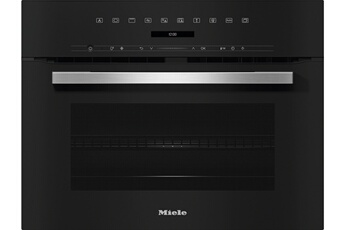 Encastrable - Four combiné micro-ondes - Chaleur tournante / Cavité 43 litres - 3 niveaux d'introduction / 20 programmes automatiques - 12 modes de cuisson / Fonction Popcorn - Miele@home - Soft Open - Soft Close