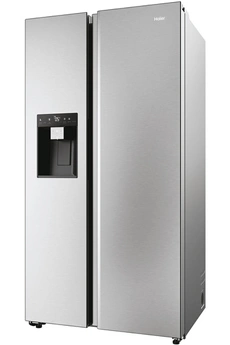 Volume 601 L - Dimensions (H-L-P) 177.5x90.5x72.6 cm - Classe D - 36dB / Refrigerateur à Froid ventilé NoFrost "Multi AirFlow " 391 L / Congélateur à dégivrage automatique 210 L / Distributeur eau, glaçons et glace pilée - Moteur Inverter